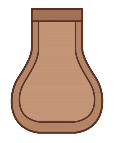 Candy Shop flask-shaped merge container
