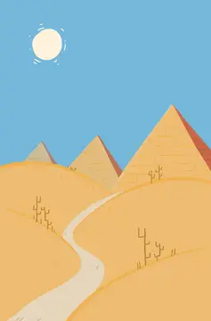 Ball is God vertical descent desert bushes background