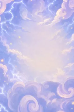 Ball is God vertical descent storm background