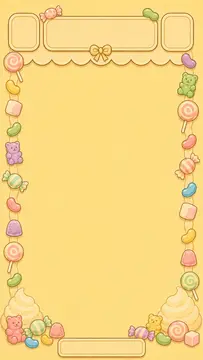Candy Shop cozy candy merge puzzle background 05