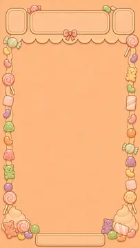Candy Shop cozy candy merge puzzle background 07