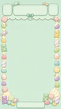 Candy Shop cozy candy merge puzzle background 08
