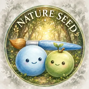 Nature Seed draw-to-solve line physics puzzle game icon