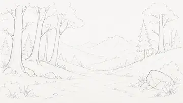 Nature Seed draw-to-solve water physics sketch level 06