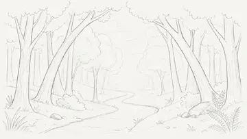 Nature Seed draw-to-solve water physics sketch level 07
