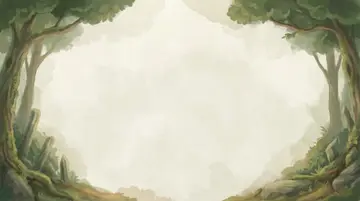Nature Seed relaxing puzzle forest menu background