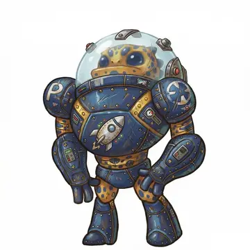 Paint Blasters Zetun robot character
